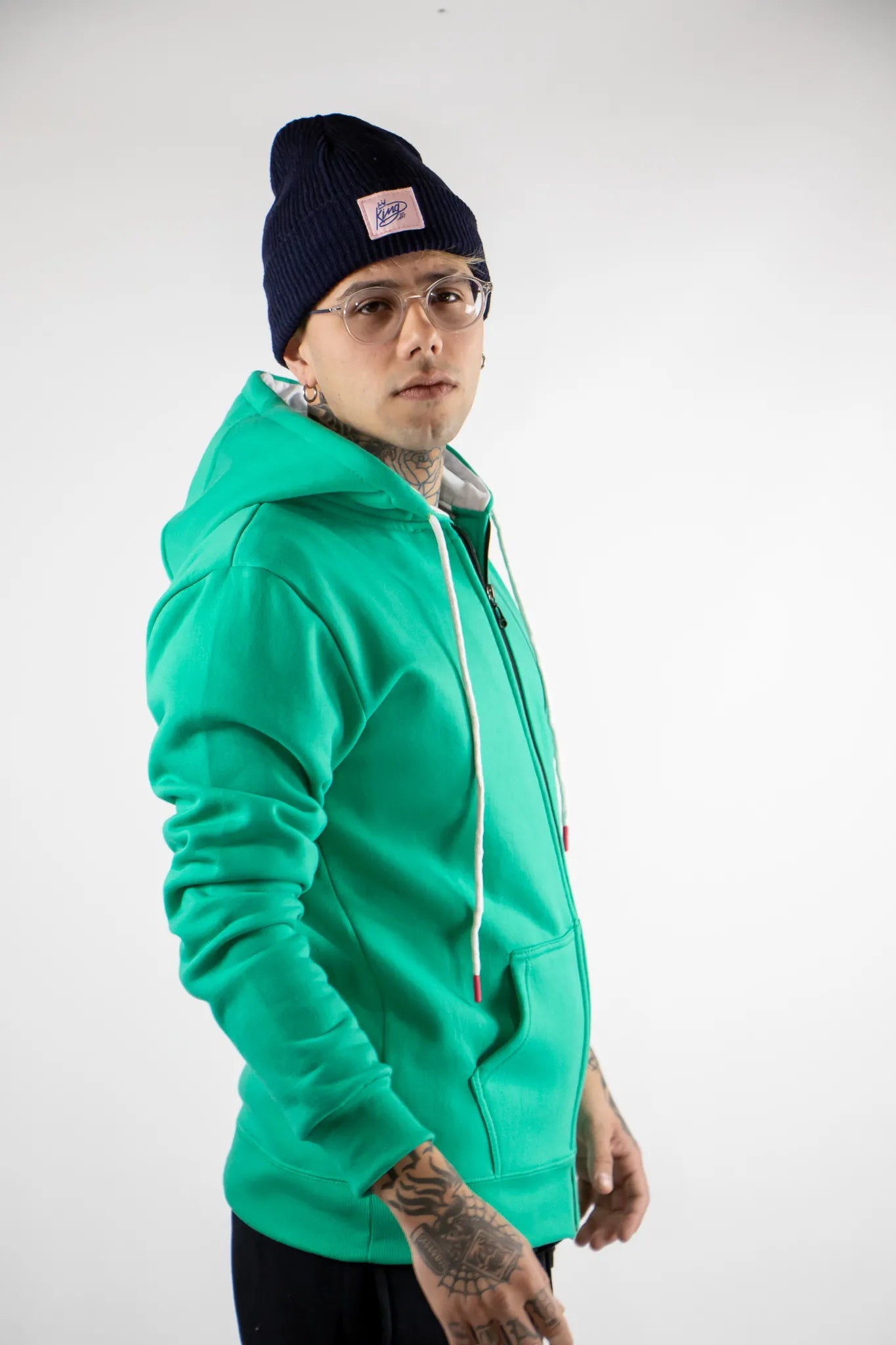Campera King Of Art Manhattan Verde - Stylish & Comfortable Men's Jacket for Urban Fashion | Perfect for Outdoor Activities & Casual Wear