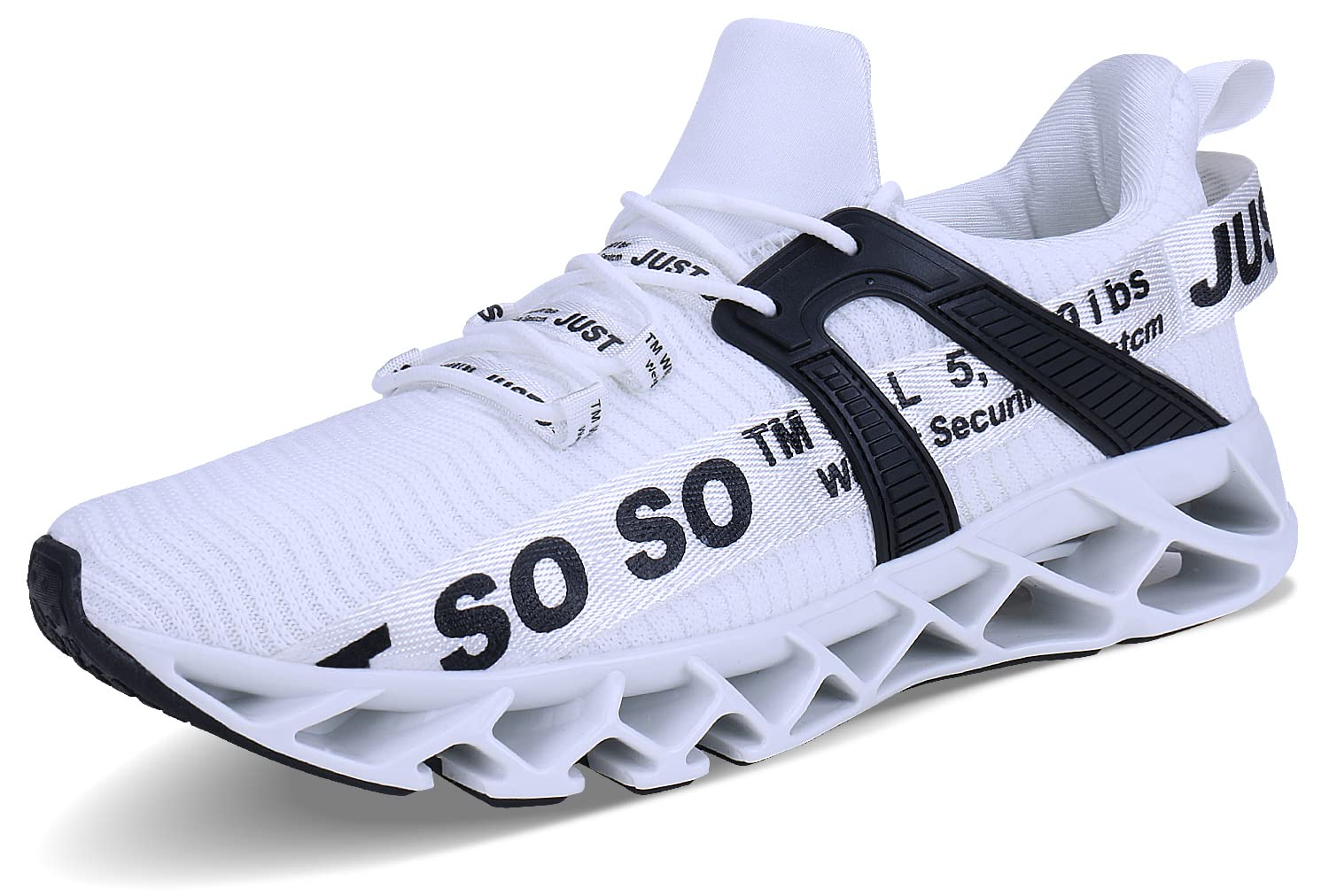 WONESION Men's Breathable Walking Tennis Running Shoes - Lightweight Blade Fashion Sneakers for Men - Perfect for Gym, Workout, Jogging & Casual Wear