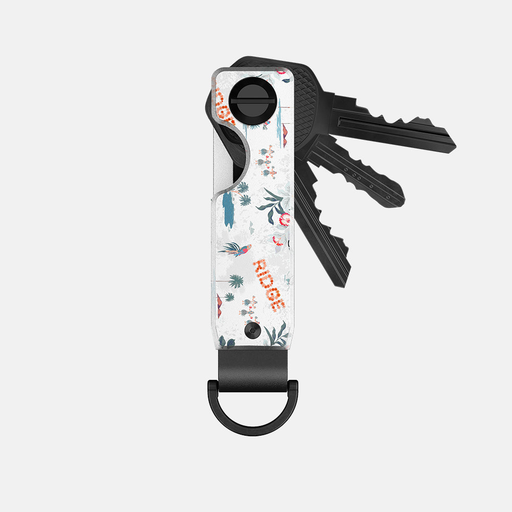 Ridge Keycase Aloha - Premium Aluminum Key Holder with RFID Blocking - Perfect for Travel, Gym, and Everyday Carry