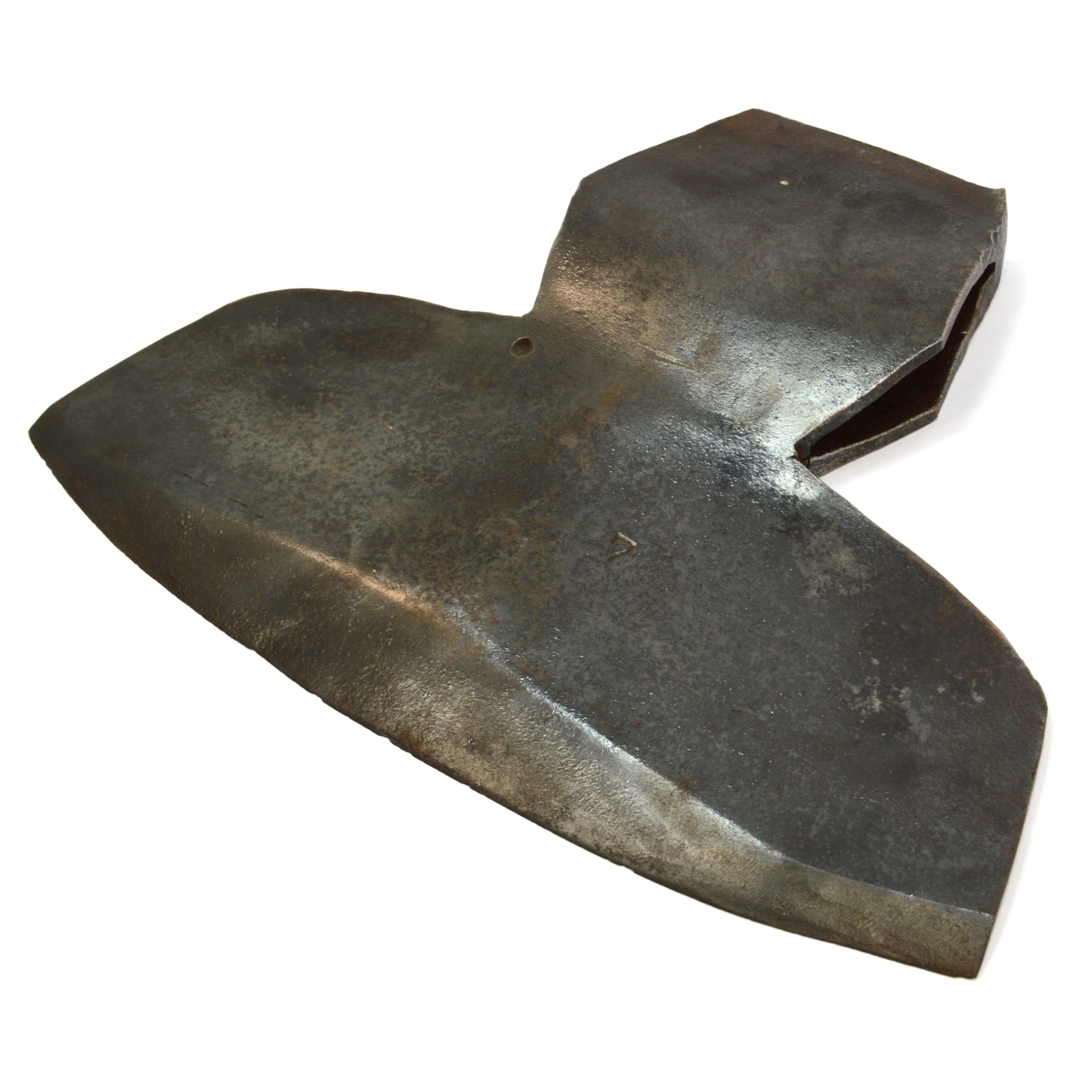 Vintage Ramsey Pattern Broad Hewing Axe Head - 7 lbs with 11.25