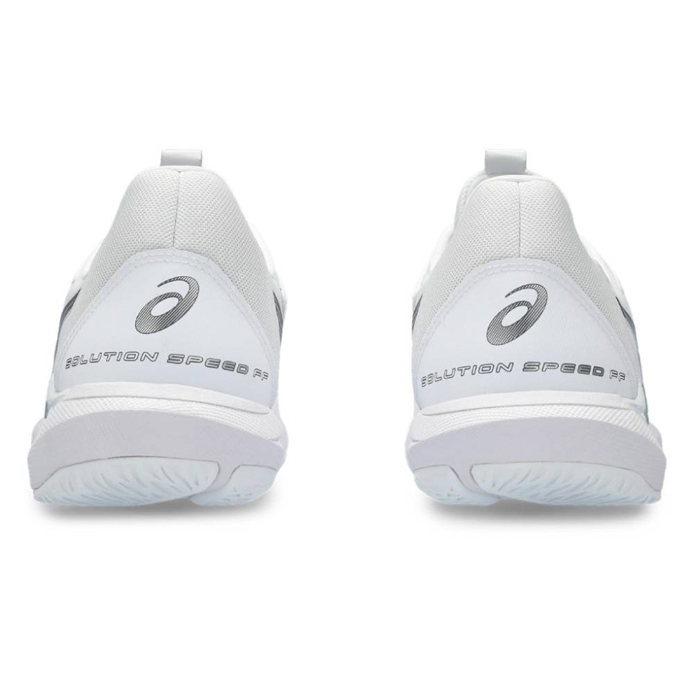 ASICS Solution Speed FF 3 Women's Tennis Shoes - Lightweight Performance Court Shoes for Women (White/Metropolis) | Perfect for Competitive Matches & Training Sessions