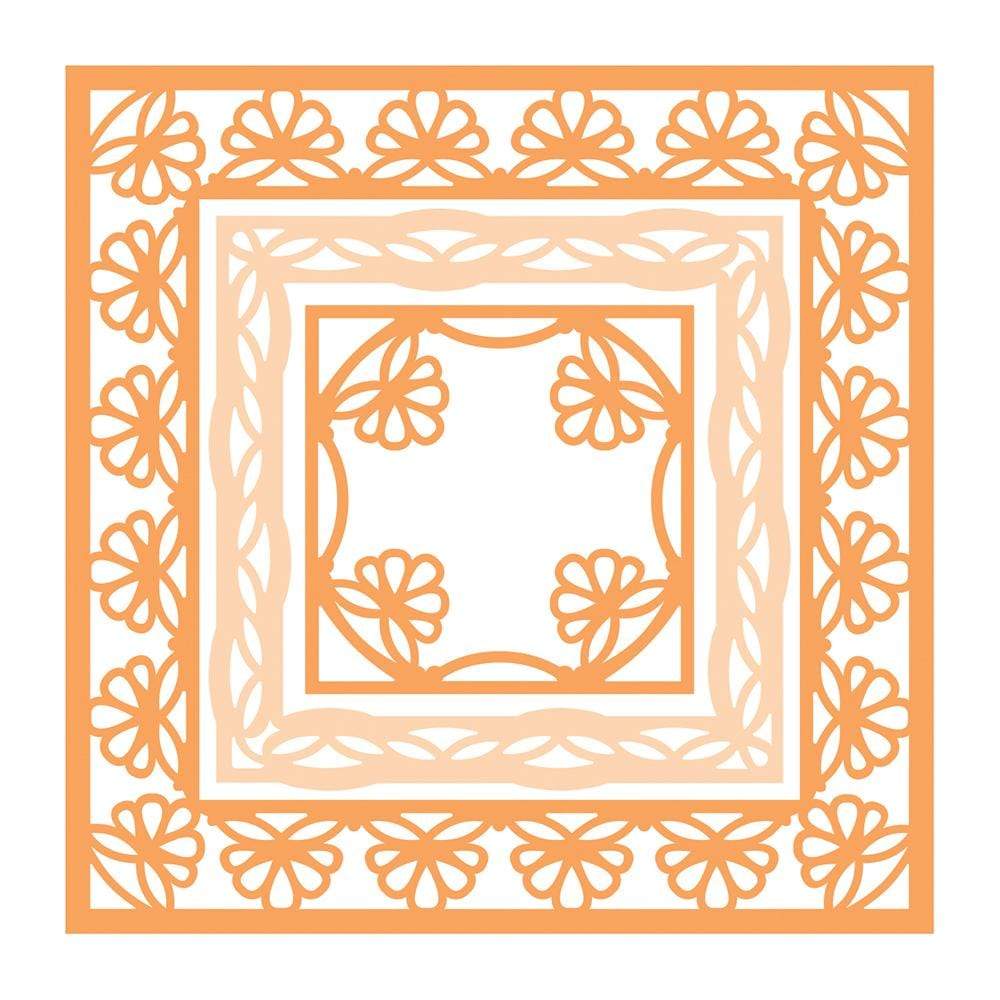 Tonic Studios Mini Venetian Lace Die Set 4435E - Elegant Paper Crafting Dies for Scrapbooking, Card Making & DIY Projects