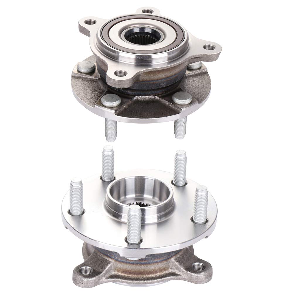 SCITOO Wheel Hub Bearing Compatible with 2016-2017 Lexus GS F, GS Turbo & GS200t - HA590140 Left Front 5-Bolt 2-Pad Replacement - Perfect for Smooth Rides & Performance Driving