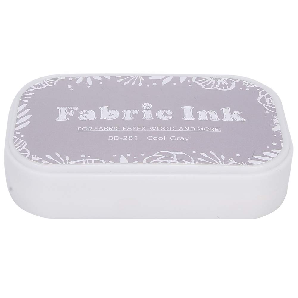 DIY Ink Pad for Stamping - Restore Style Sponge Stamp Ink Pad - Office & Home Craft Supplies (BD-281 Cold Gray) - Perfect for Scrapbooking, Card Making & DIY Projects