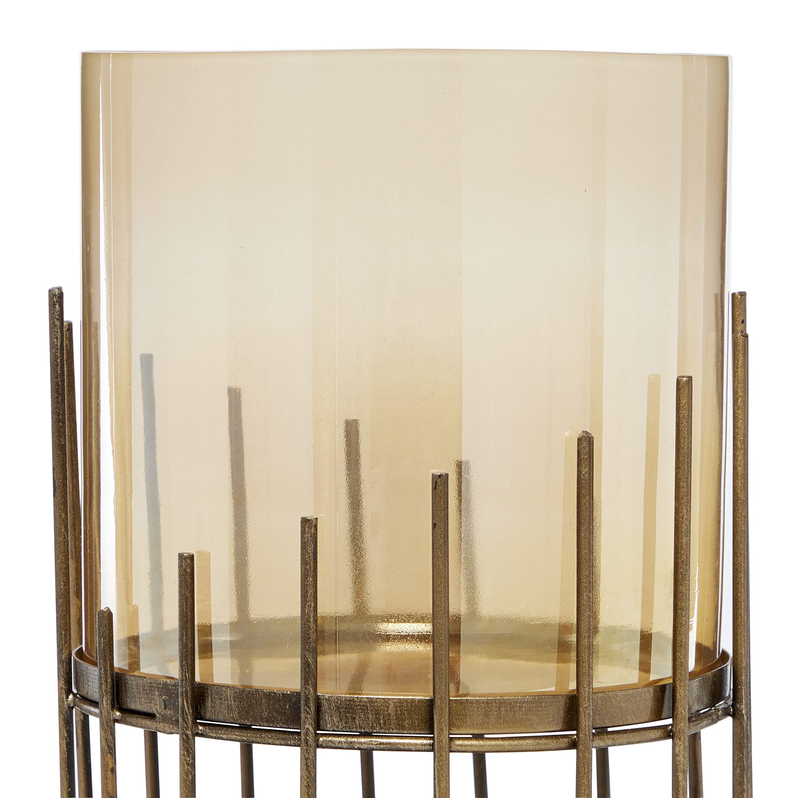 Venus Williams Collection Gold Candlestick Holder - Elegant Candle Stand for Dining Table, Wedding Decor & Home Centerpiece