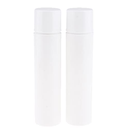 2pcs Empty Vacuum Pump Bottles 150ml - Travel-Friendly Cosmetic Containers for Lotion, Cream & Skincare | Perfect for Toiletry Kits, Airplane Carry-Ons & Gym Essentials