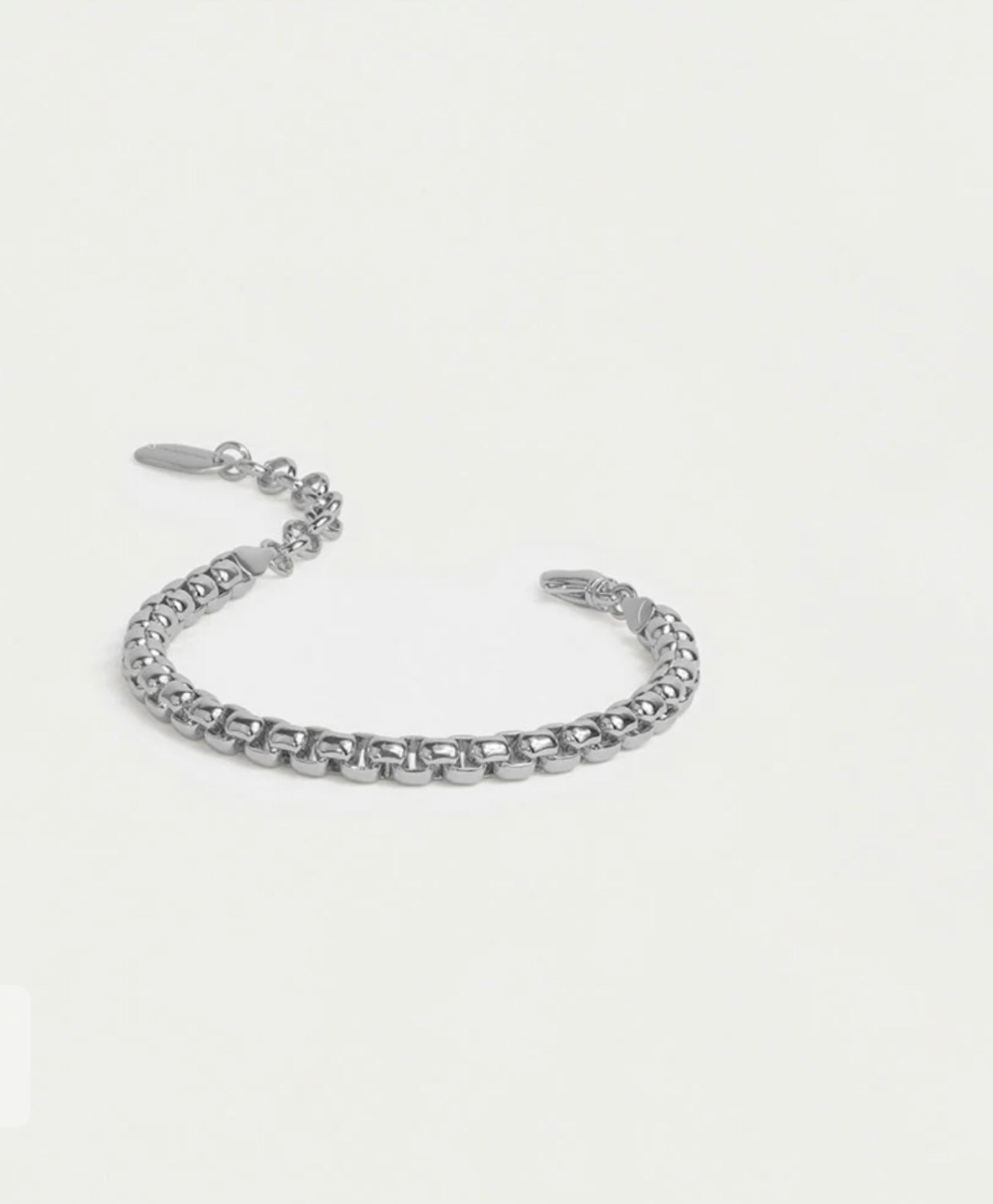 Tokyo Chain Bracelet in Silver - Elegant Adjustable Sterling Silver Jewelry for Women, Perfect for Daily Wear, Parties & Gifts