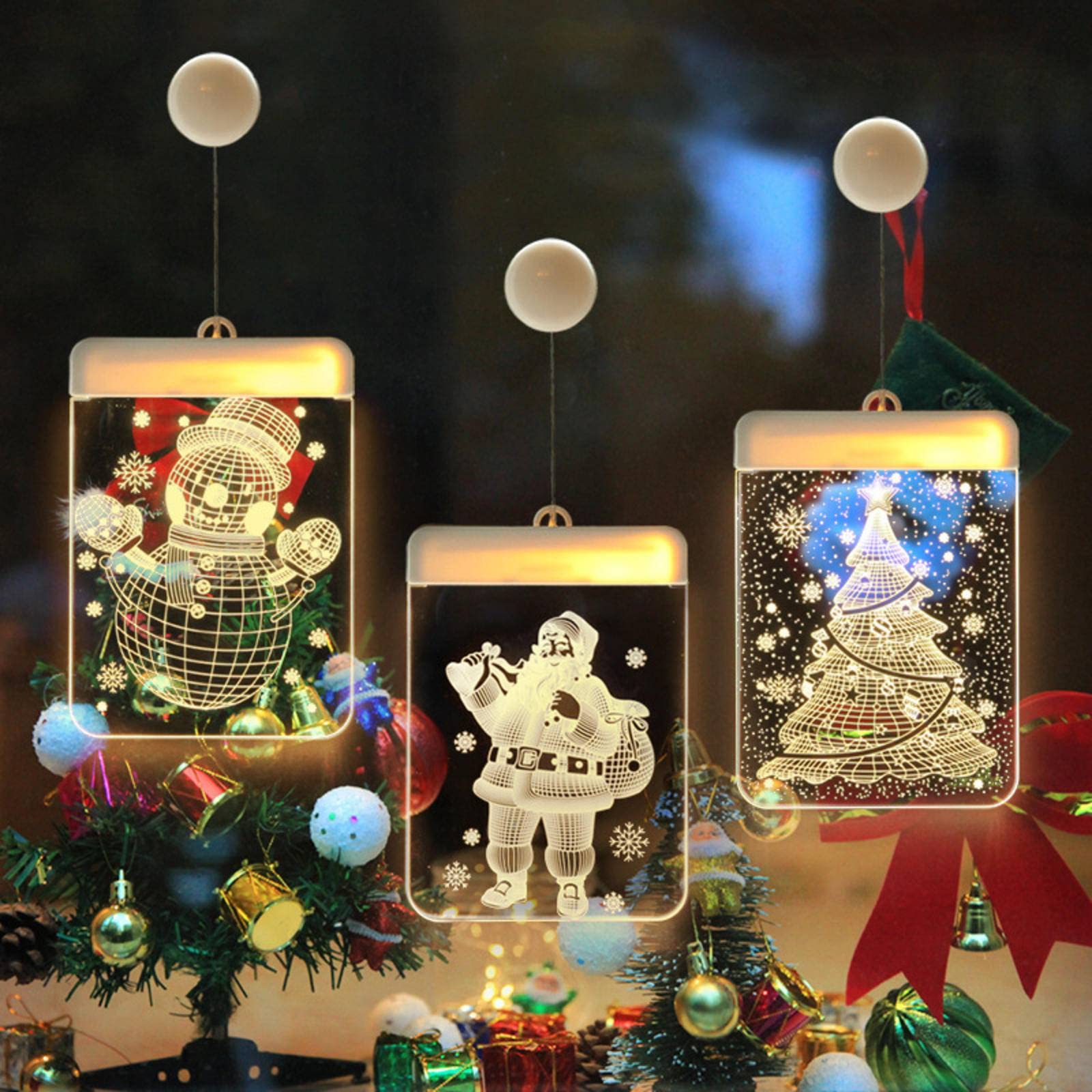 KBREE LED Star String Lights - Christmas Holiday Decorations for Home, Room, Walls, Windows & Corridors | Indoor Mood Lighting for Parties, Weddings & Cozy Nights