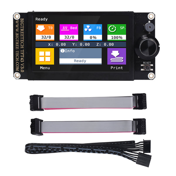 BigTreeTech TFT43 & TFT70 LCD Touch Screen Display for 3D Printers - Perfect for Ender 3, CR-10, and DIY Printing Projects