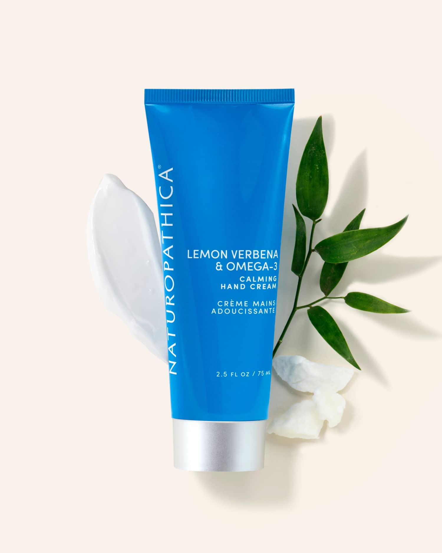 Lemon Verbena Omega 3 Calming Hand Cream - Moisturizing & Soothing Dry Skin - Perfect for Stress Relief & Nighttime Relaxation