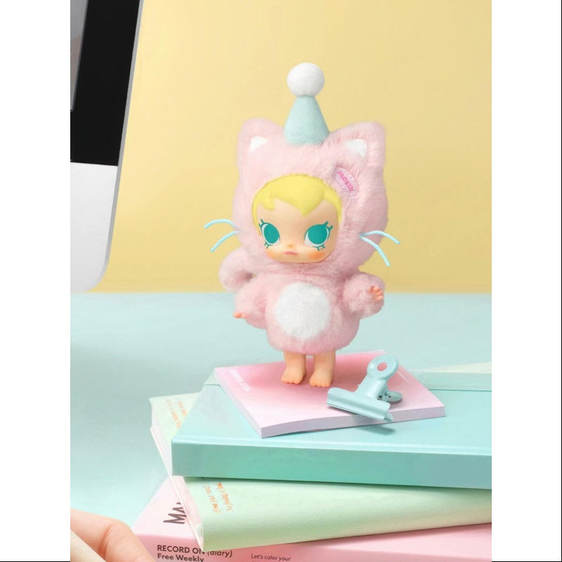 Baby Molly Pocket Friends Series - Soft Vinyl Plush Pendant Keychain for Kids | Perfect for Backpacks, School Supplies & Gift Giving