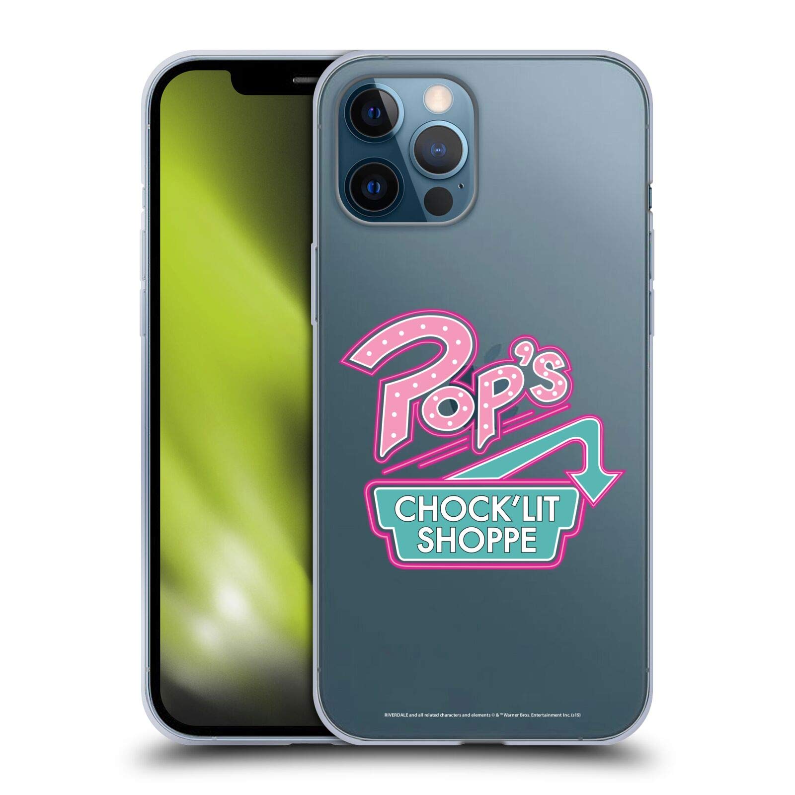 Officially Licensed Riverdale Pop Art Soft Gel Case for Apple iPhone 12 Pro Max - Trendy Graphic Phone Cover for Fans, Durable Protection - Perfect for Daily Use, School, Work & Travel