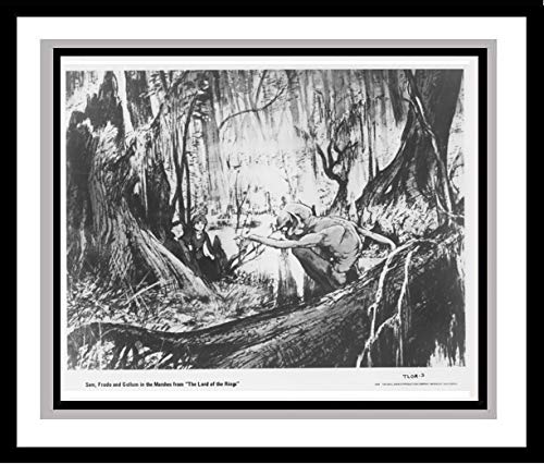 Original 1978 Lord of the Rings Lobby Card by Ralph Bakshi - Vintage Movie Memorabilia & Collectible for Fantasy Fans, Home Theater Decor, and Tolkien Enthusiasts