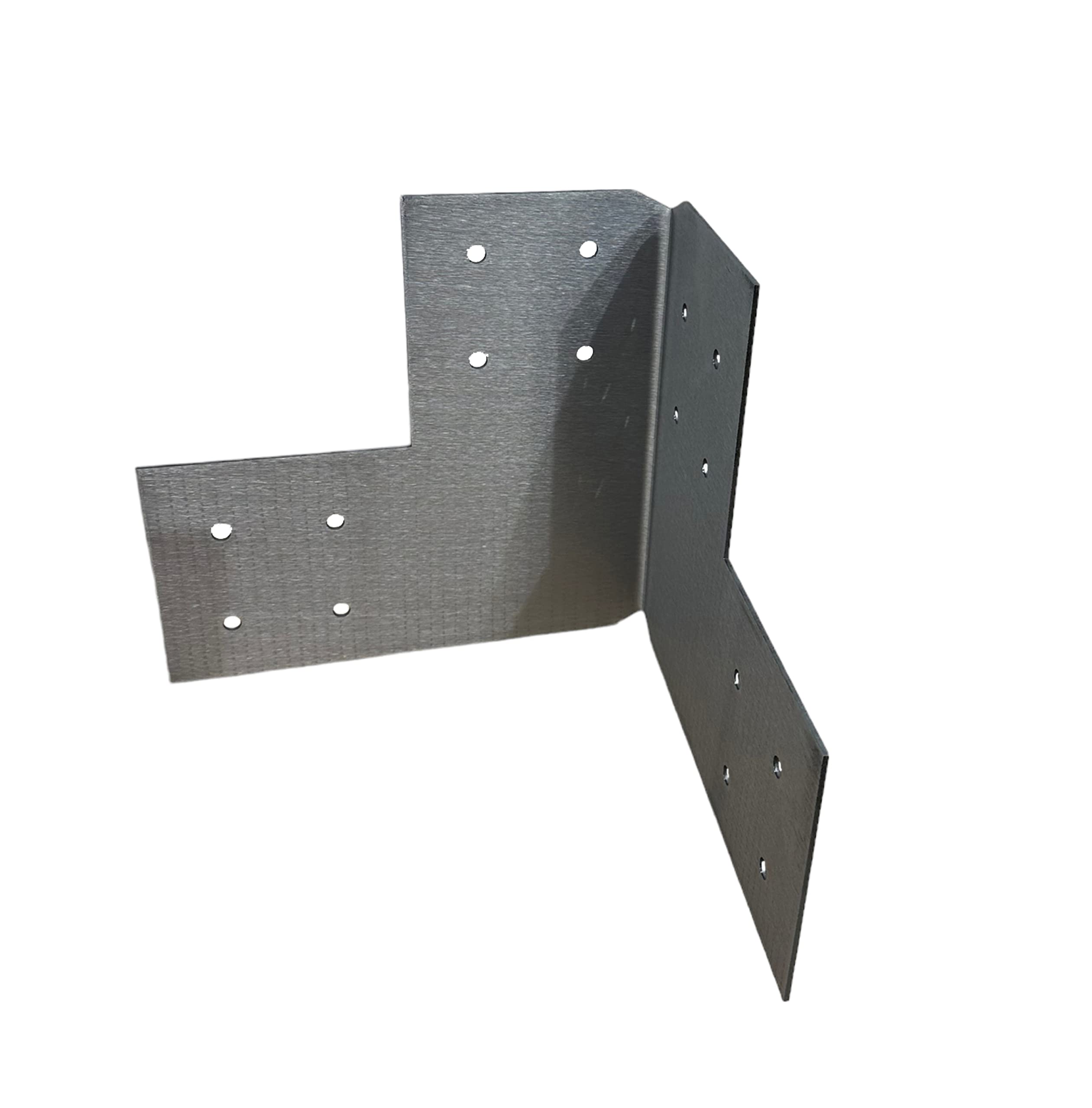 8x8 Structural Corner Bracket for 8 Inch Post - Heavy Duty Pergola Support Bracket - Outdoor Wooden Beam Connector for Deck, Gazebo & Fence Projects