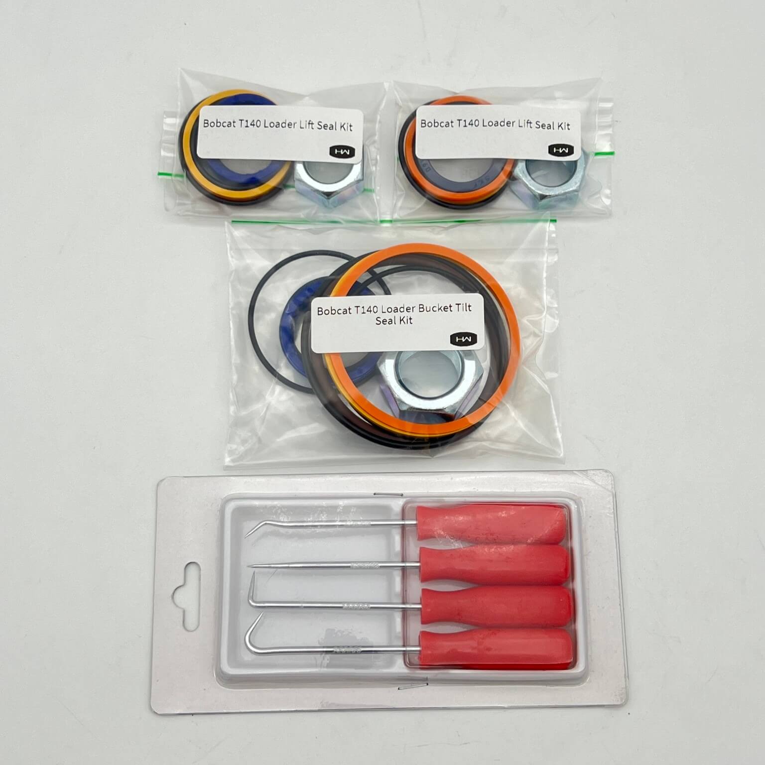 Bobcat T140 Complete Machine Kit with Free O-Ring Pick Set - Perfect for Construction, Landscaping, and Heavy Equipment Maintenance