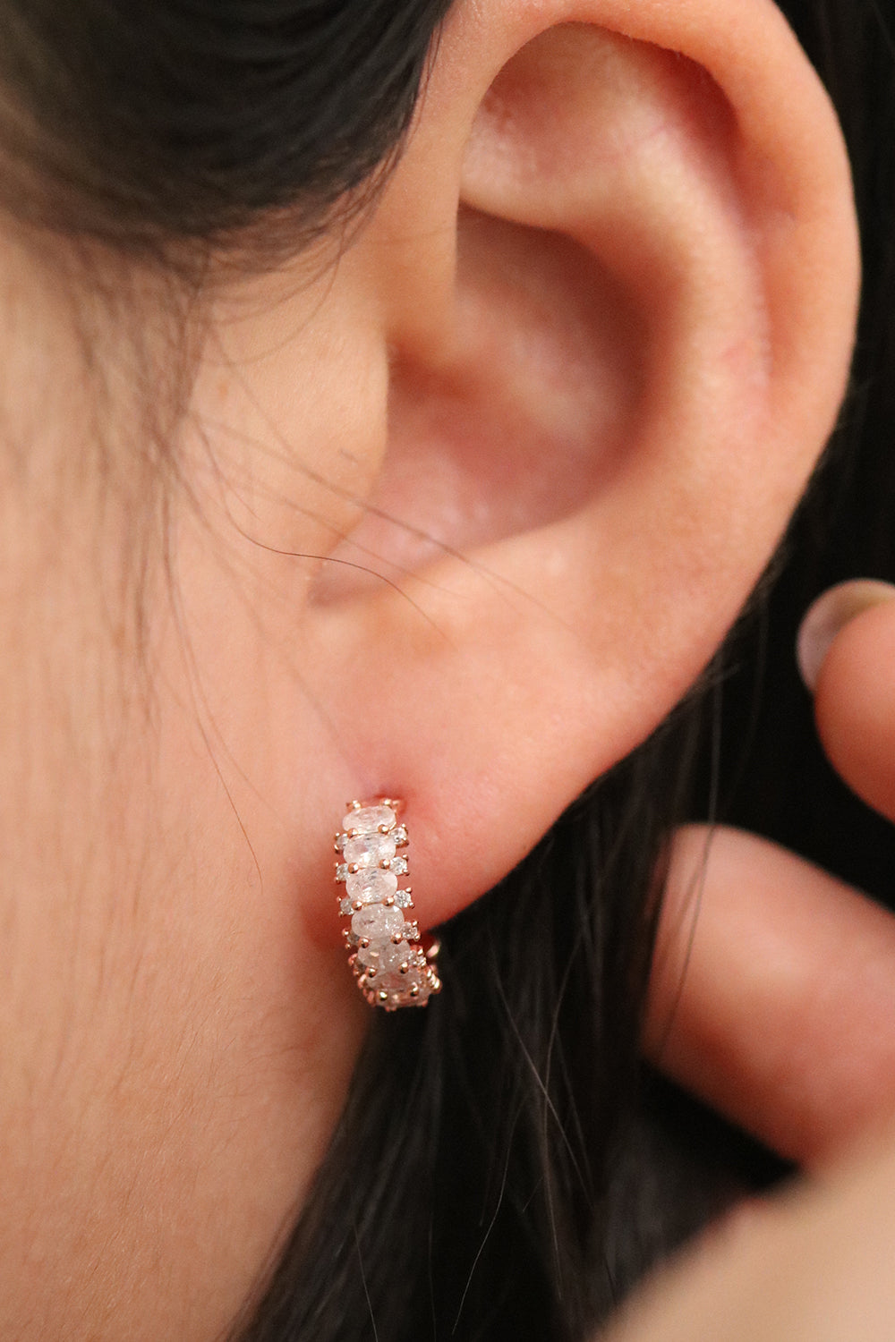 18k rose gold plated
