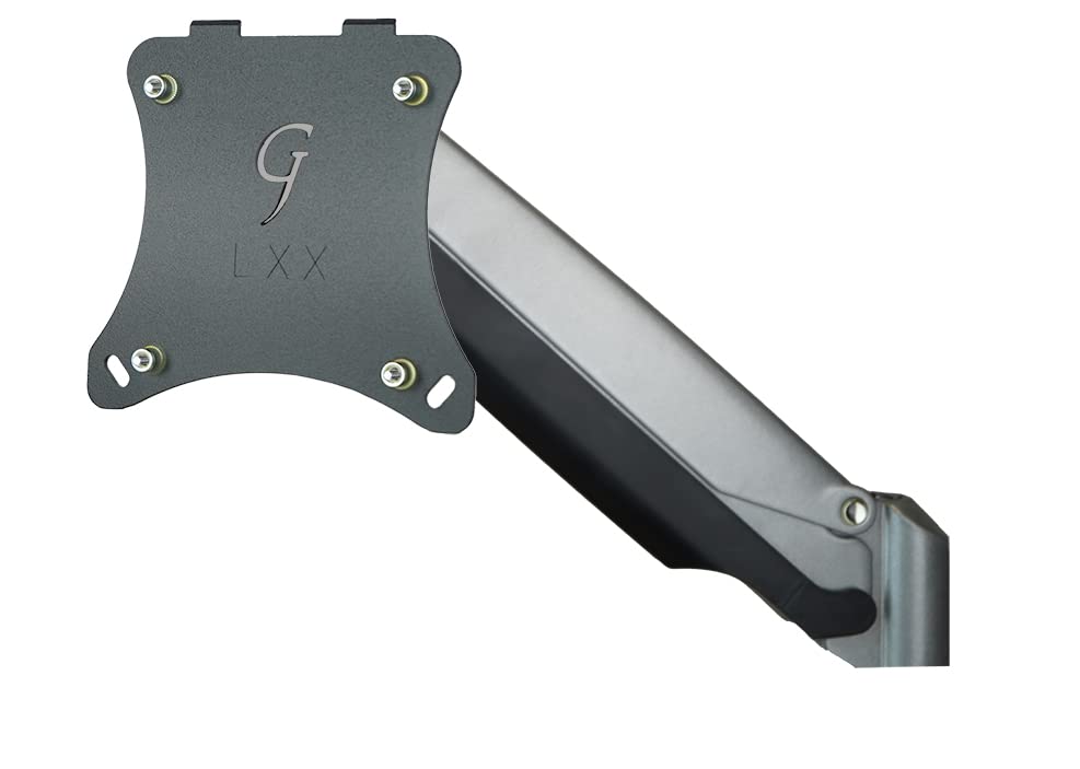 Gladiator Joe Monitor Arm Mount VESA Bracket Adapter for Samsung S27C750P 27 Inch Monitor - Heavy Duty Ergonomic Desk Clamp - 100% Made in North America - Perfect for Home Office, Gaming Setup & Workspace Organization