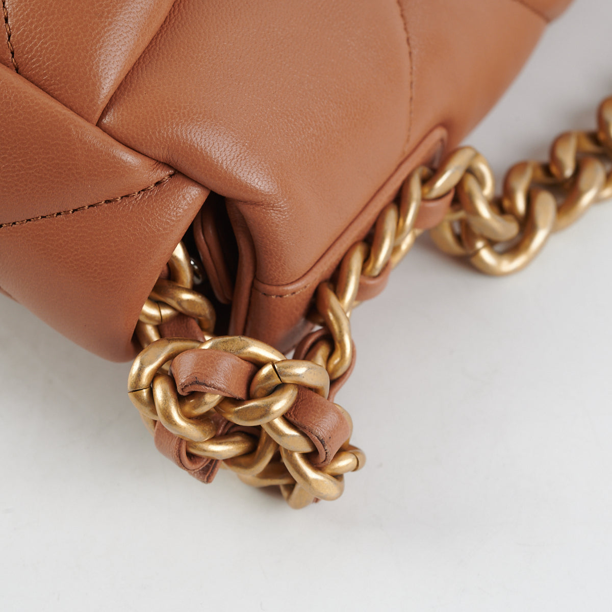 Chanel 19 Small Flap Bag in Caramel - Luxury Designer Handbag for Women | Perfect for Everyday Use, Work & Special Occasions