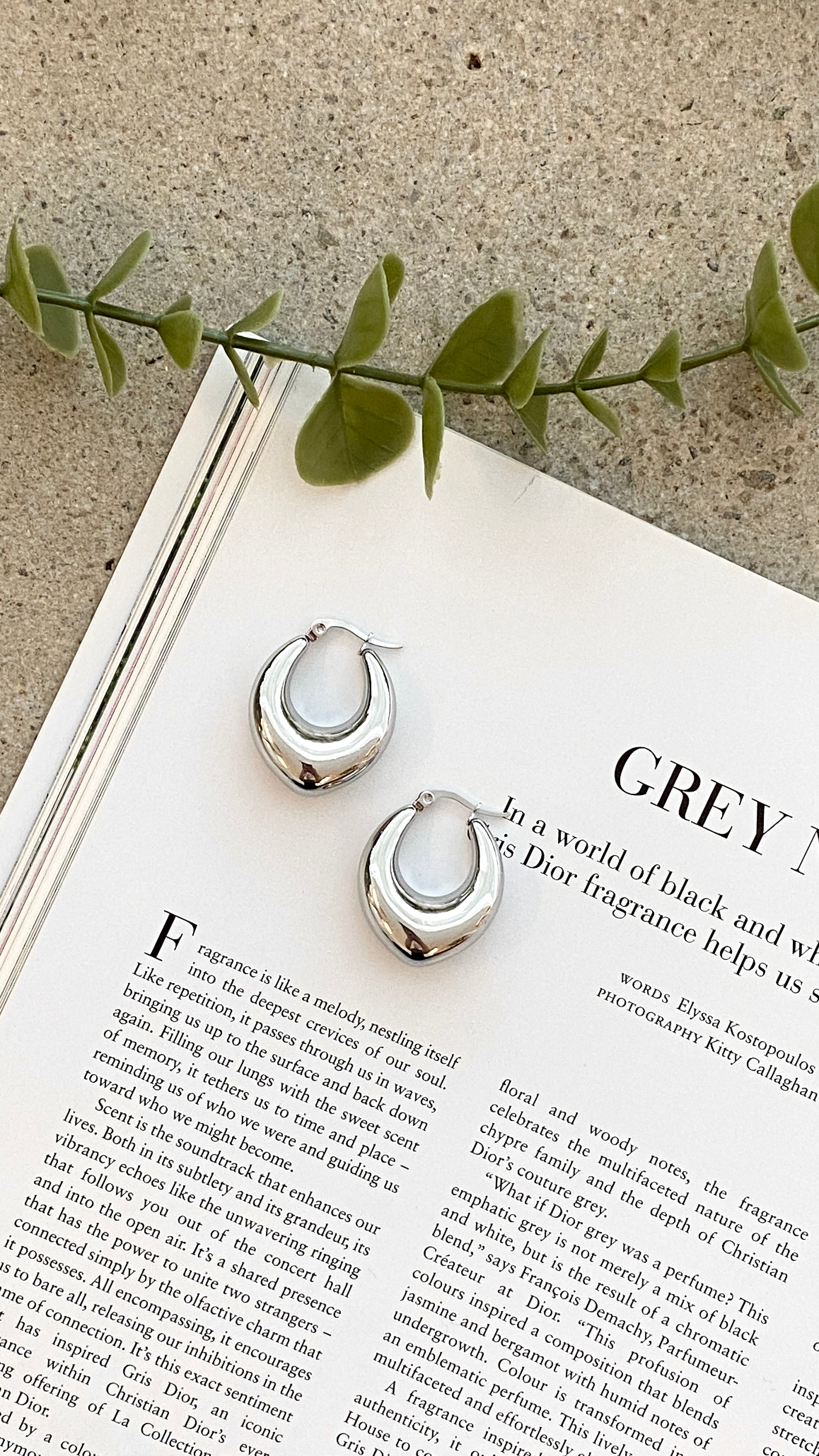 Stylish Arya Hoop Earrings for Women - 925 Sterling Silver Dangle Hoops - Perfect for Parties, Weddings & Everyday Wear