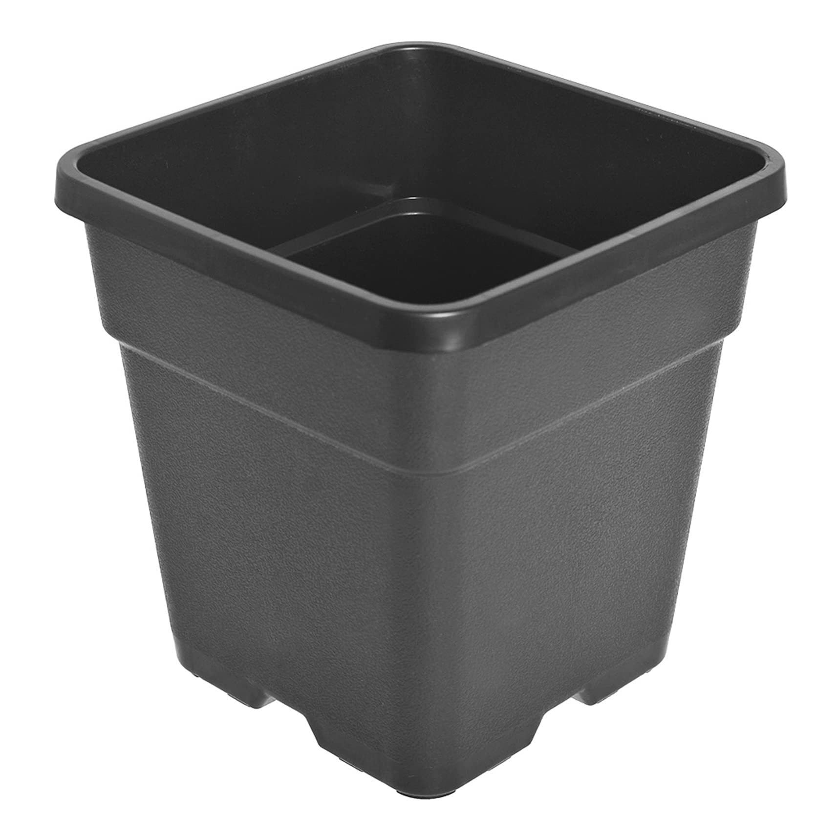 10-Pack 2 Gallon Plastic Plant Pots with Drainage Holes - Durable Injection Molded Flower Planters for Indoor/Outdoor Plants, Vegetables, Seedlings & Gardening - Perfect for Home, Garden, Nursery & Urban Farming
