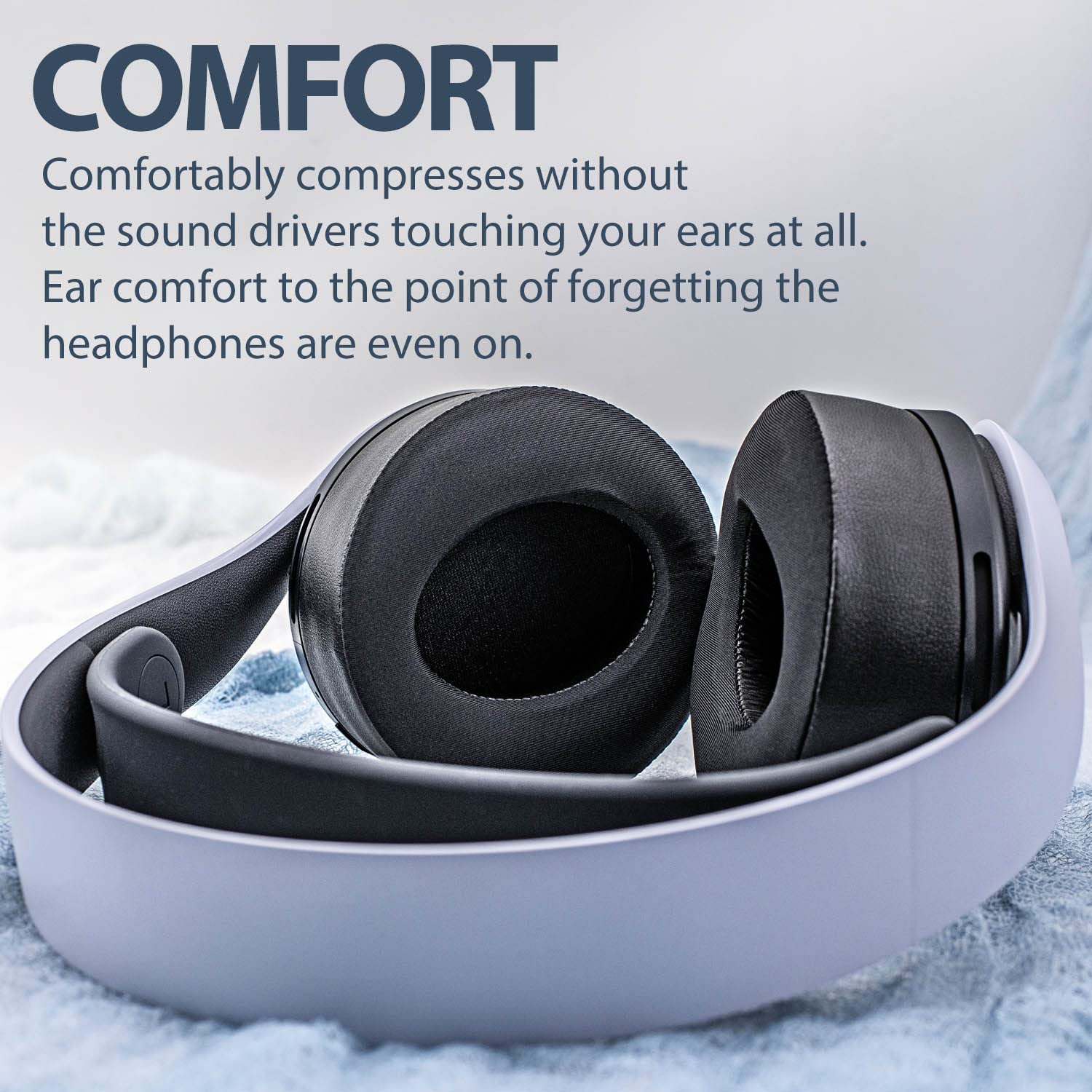 PS5 Pulse 3D Headset Replacement Ear Pads - Cooling Gel Earpads for Playstation 5 Headphones (Comfortable Gaming & Long Play Sessions)