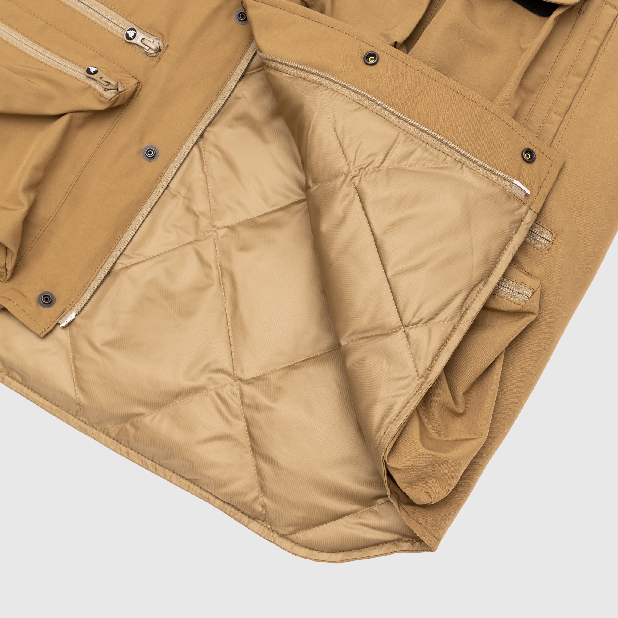 Stylish Grosgrain Multi-Pocket Zippered Down Vest for Men & Women - Perfect for Outdoor Activities, Hiking, and Winter Layering