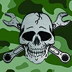 Mechanic Skull Camo