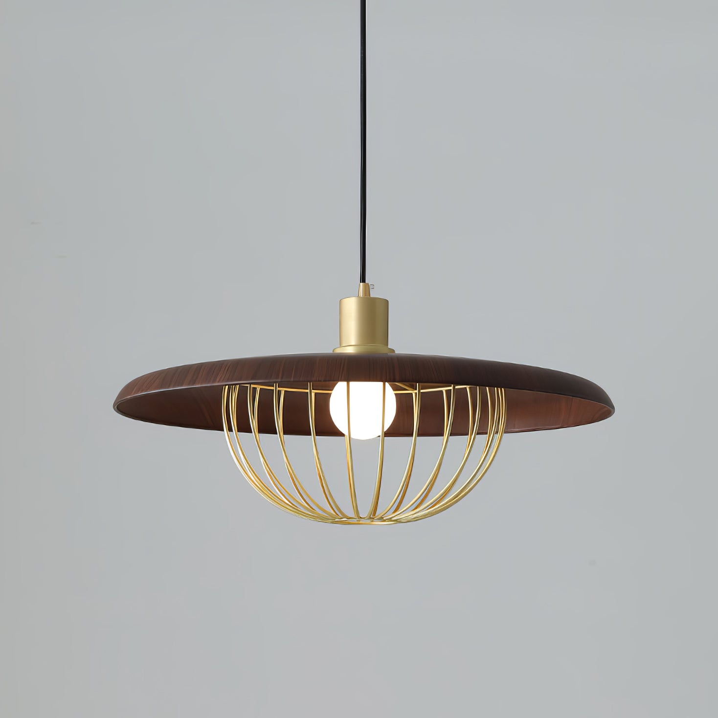 Kasa Modern Pendant Light Fixture - Adjustable Hanging Lamp for Kitchen Island, Dining Room & Bedroom - Sleek Design with Dimmable LED Bulb (Black)