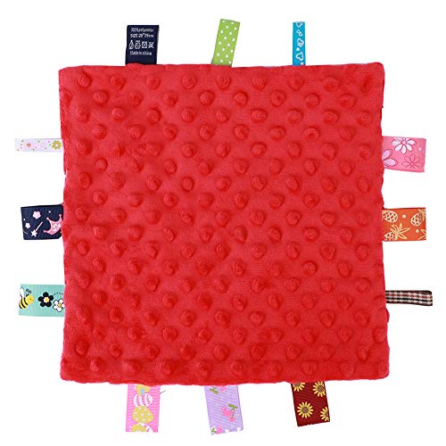 Soft Cotton Baby Towel for Newborns - 100% Safe & Hypoallergenic Red Infant Bath Towel - Perfect for Bath Time, Swimming & Spa Days
