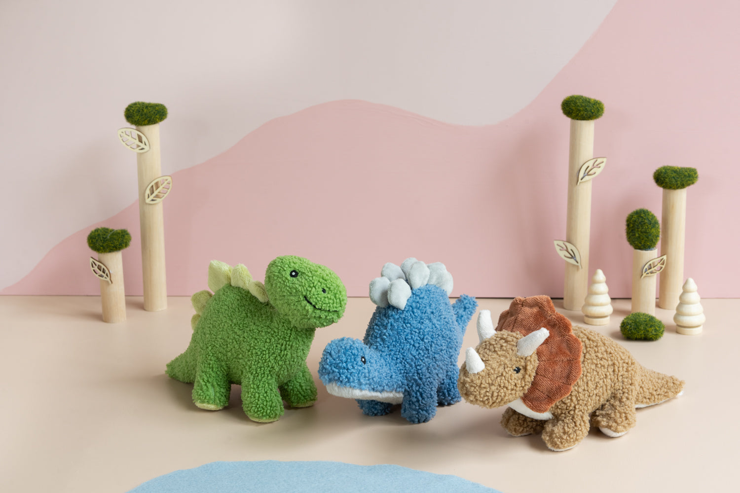 Thomas Sadie & Stu Dinos Set - Premium Dinosaur Toy Figures for Kids, Educational Playset for Imaginative Play - Perfect for Birthday Gifts, Classroom Activities & Dinosaur-Themed Parties
