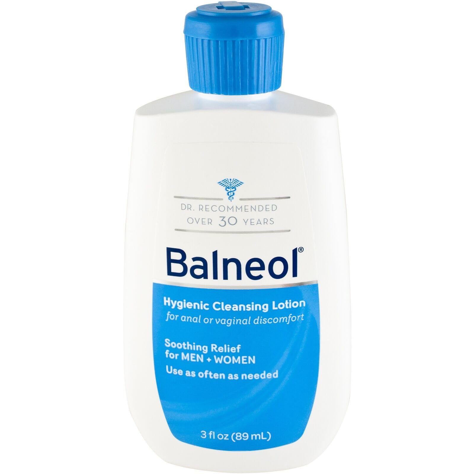 Balneol Hygienic Cleansing Lotion for Sensitive Skin - 3 oz (Pack of 11) | Gentle Perineal & Personal Hygiene Care | Ideal for Postpartum, Elderly & Incontinence Use