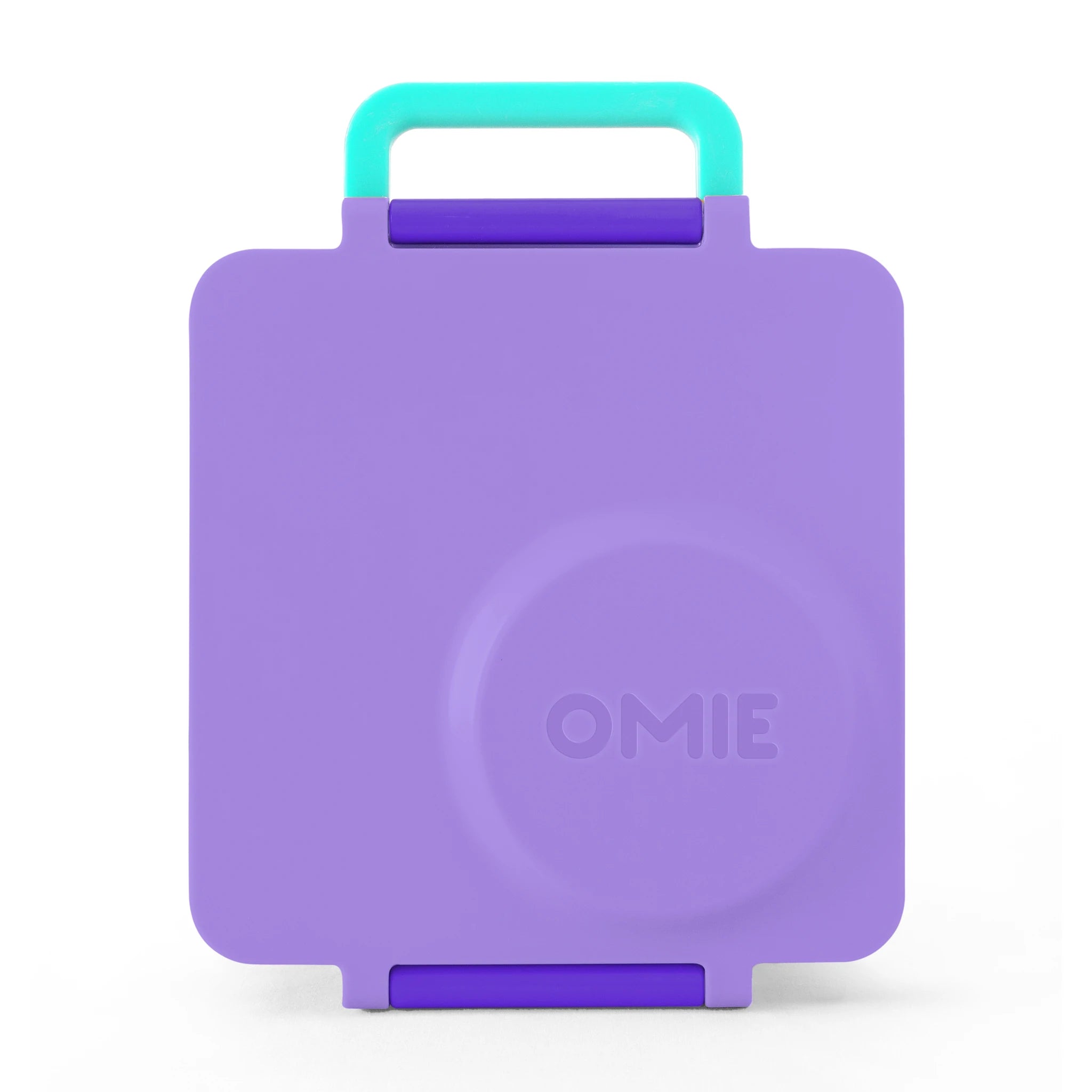 OmieBox V2 Bento Lunch Box for Kids - Leak Proof, Insulated Stainless Steel Container with Compartments | Purple Plum Color | Perfect for School, Work & Picnics