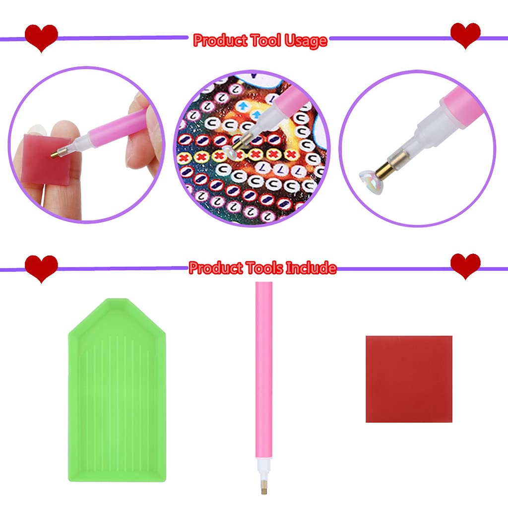 LUSandy DIY 5D Diamond Painting Kit - Christmas Stockings 12.2 Inch with Snowman and Elk Design, Luminous Diamond Art Candy Bag for Xmas Fireplace Hanging, Perfect for Family Holiday Decorations, Christmas Party, Home Decor and Gift Giving