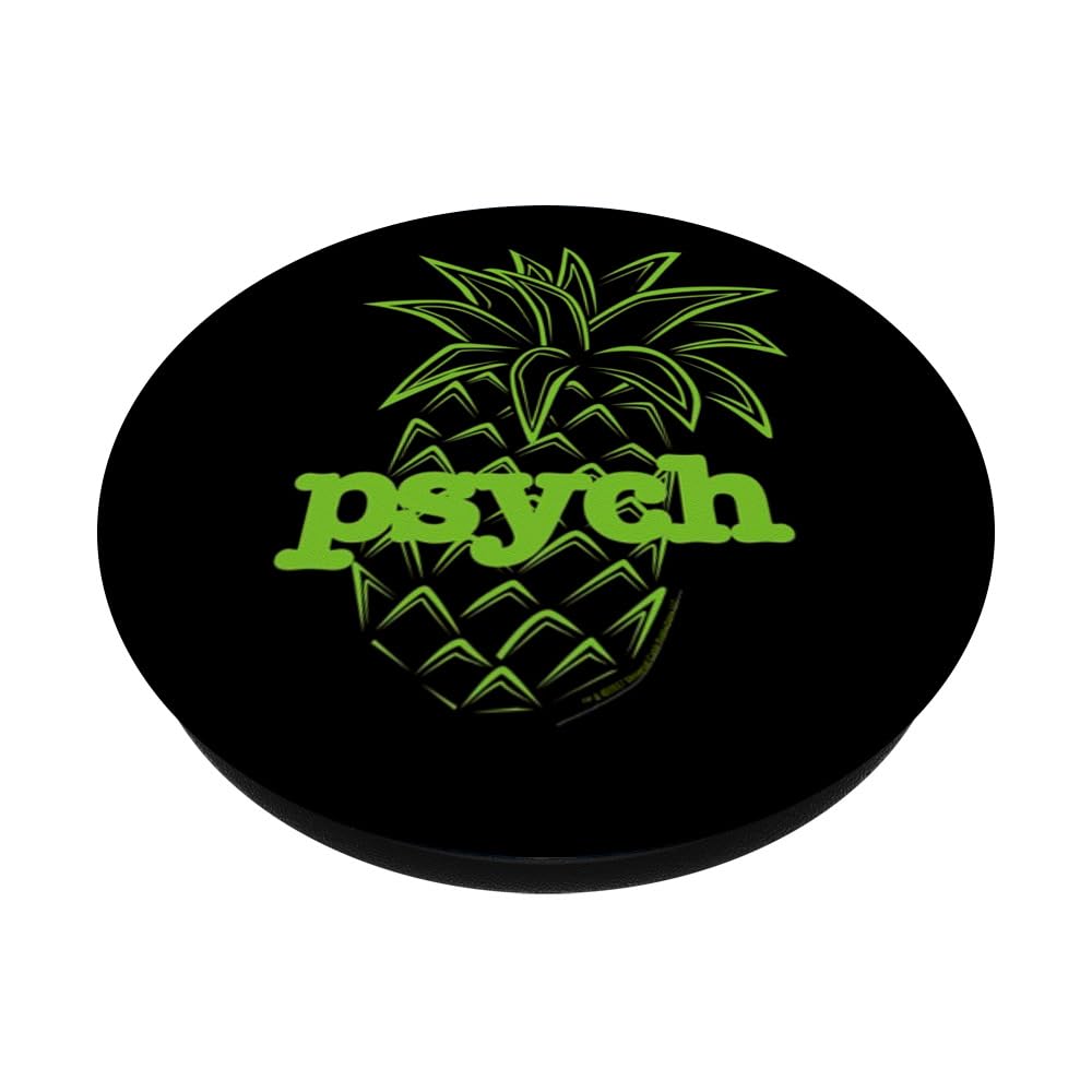 Funny Green Pineapple PopSockets PopGrip - Swappable Phone Grip with Adhesive for iPhone, Samsung & Tablets | Cute Fruit Design for Summer Vibes, Pool Parties & Beach Accessories