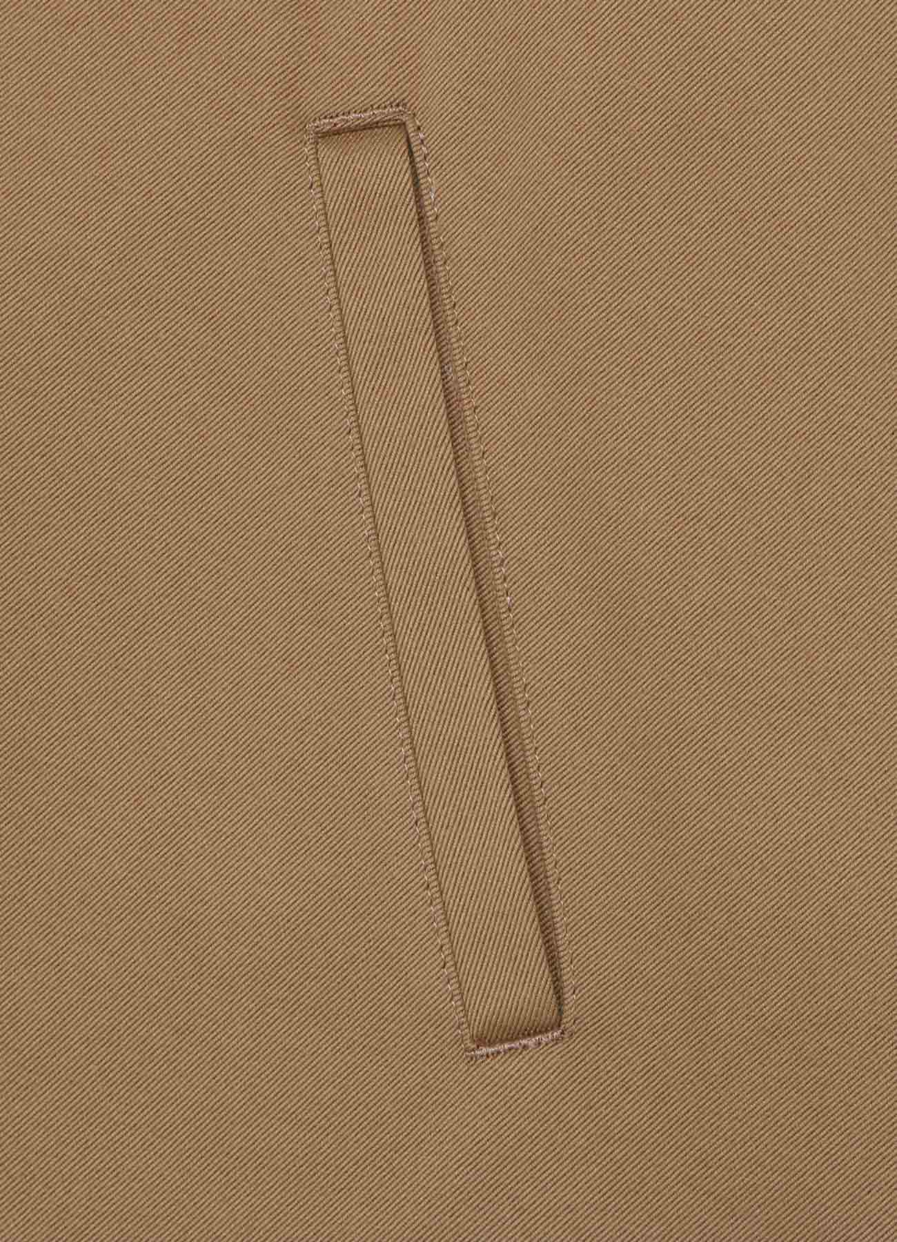 Double Faced Twill No Collar Short Coat - Lightweight Casual Jacket for Men & Women | Perfect for Spring, Fall & Layering Outfits