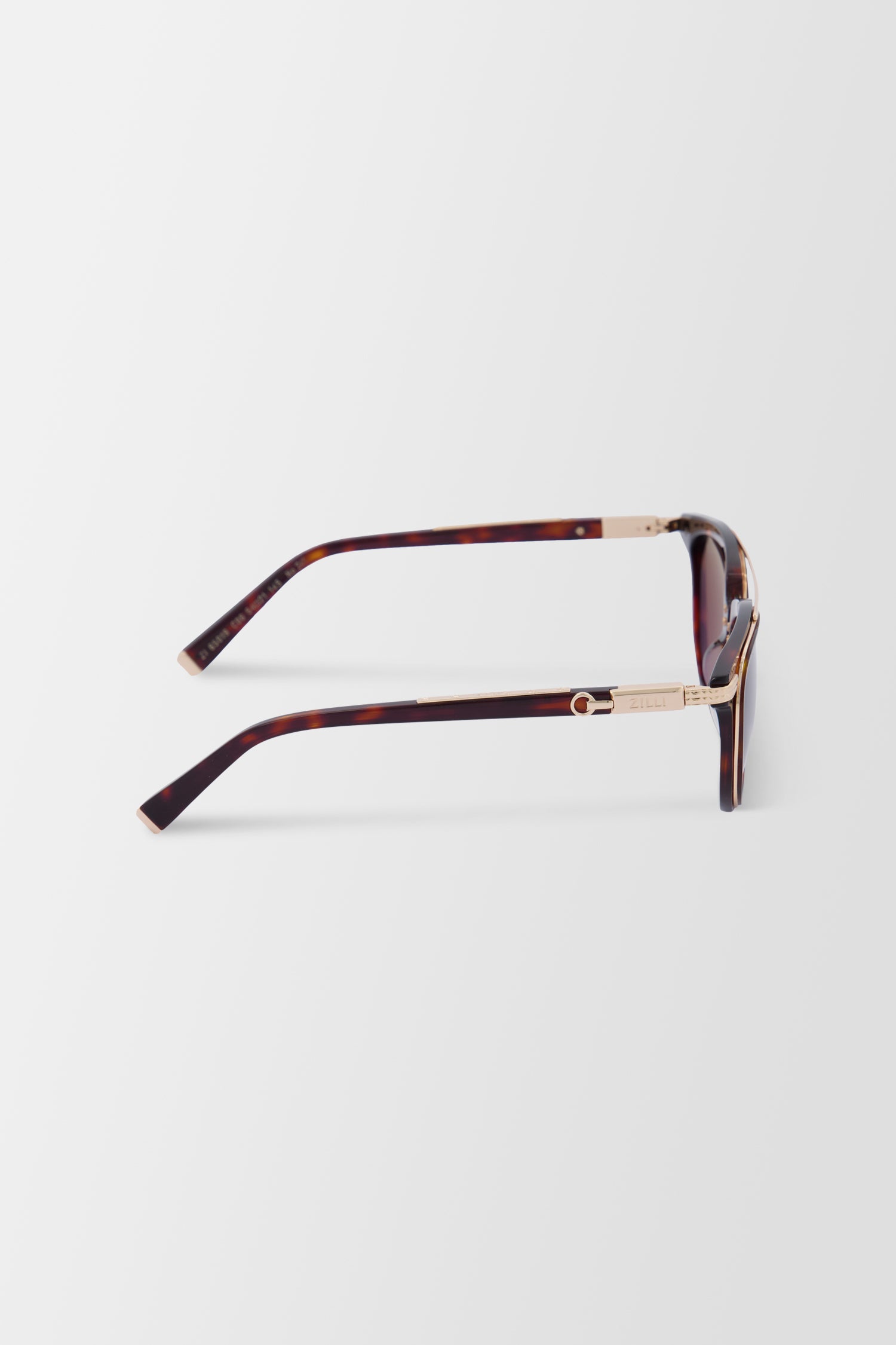 Zilli Brown Andree Sunglasses - Polarized UV Protection Fashion Shades for Men & Women - Perfect for Beach, Driving & Outdoor Activities