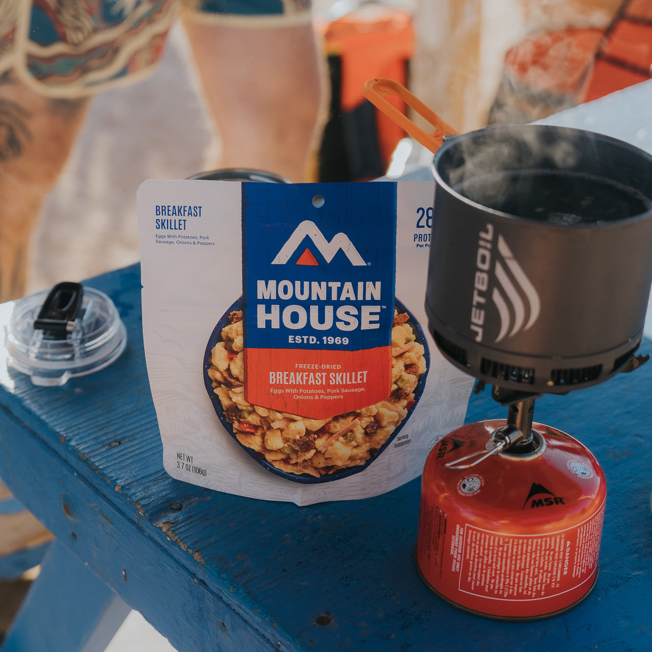Mountain House Buffalo Style Chicken Mac & Cheese #10 Can - Freeze Dried Camping & Emergency Food - Perfect for Backpacking, Hiking & Survival Kits