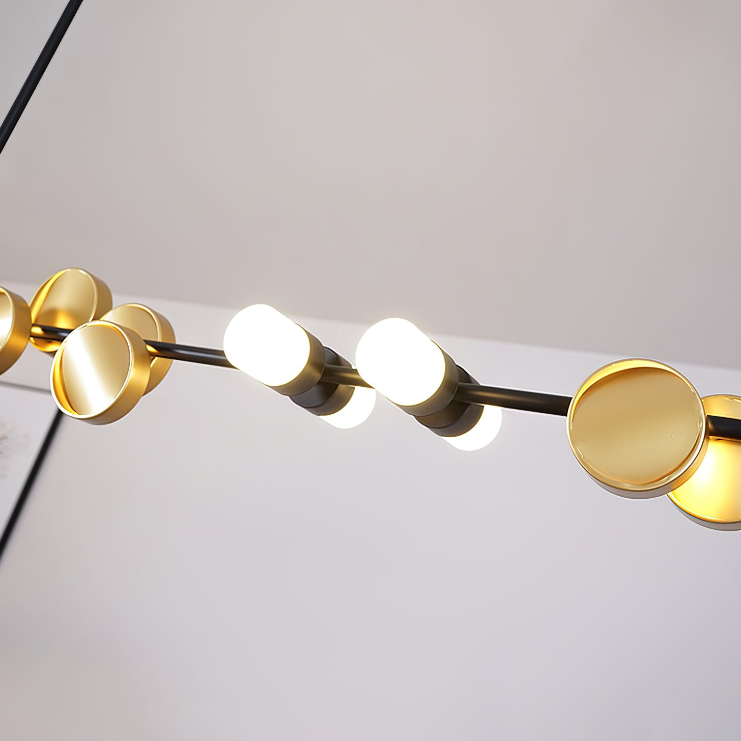 Modern Cilon Disc Pendant Light - Sleek Minimalist Ceiling Fixture for Dining Room, Kitchen Island & Living Room Decor - Energy Efficient LED Hanging Light for Home & Office