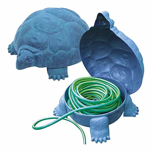 Emsco Group 1560-1 Darwin Tortoise Deluxe Hose Hider - Decorative Garden Hose Cover for Outdoor Yard, Lawn & Landscaping - Perfect for Hiding Unsightly Hoses While Adding Whimsical Charm to Your Garden