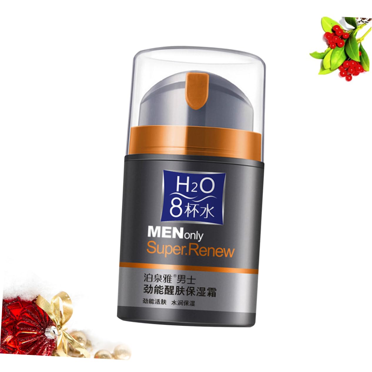 FOMIYES Hydrating Moisturizing Face Cream for Men - Deep Nourishing & Anti-Aging Facial Cream with 8-Cup Water Technology | Daily Skincare Routine for Dry, Sensitive Skin & Morning Hydration Boost