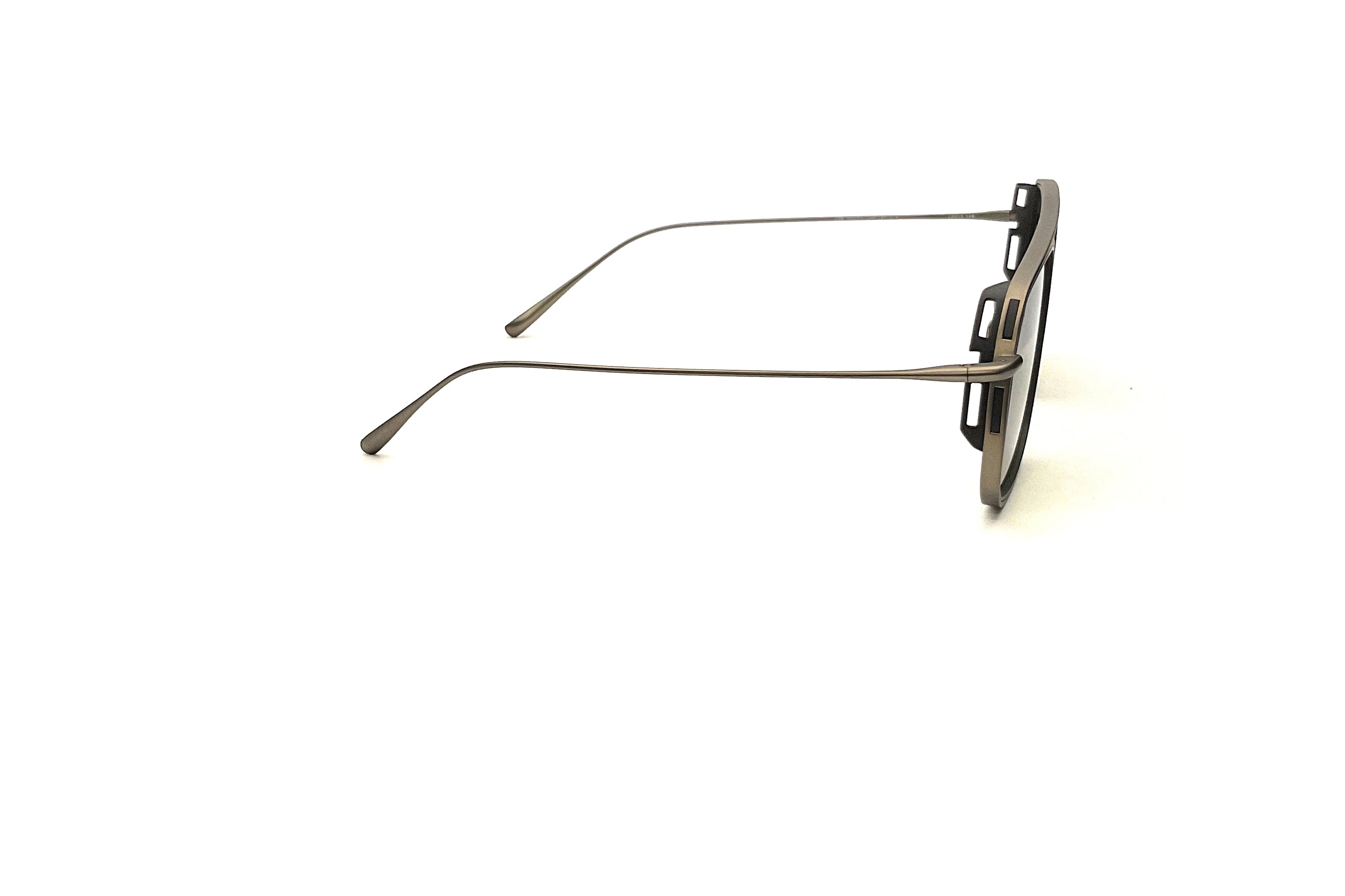 BRETT Eyewear Louis Gunmetal Black Sunglasses - Stylish UV Protection Shades for Men & Women | Perfect for Driving, Beach & Outdoor Activities