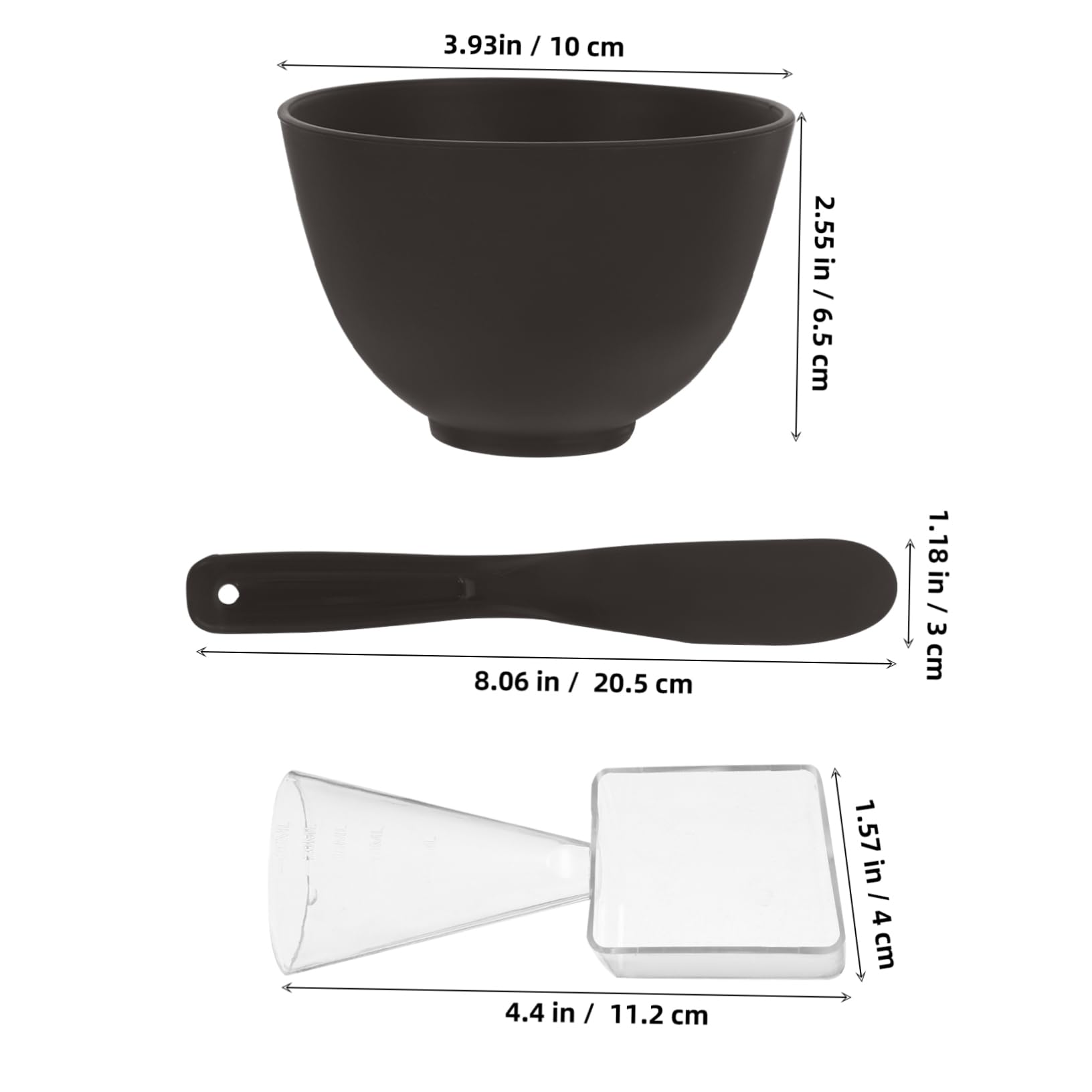 Professional DIY Facial Mask Mixing Bowl & Stick Set for Homemade Skincare - Perfect for Mixing Clay, Charcoal & Sheet Masks at Home