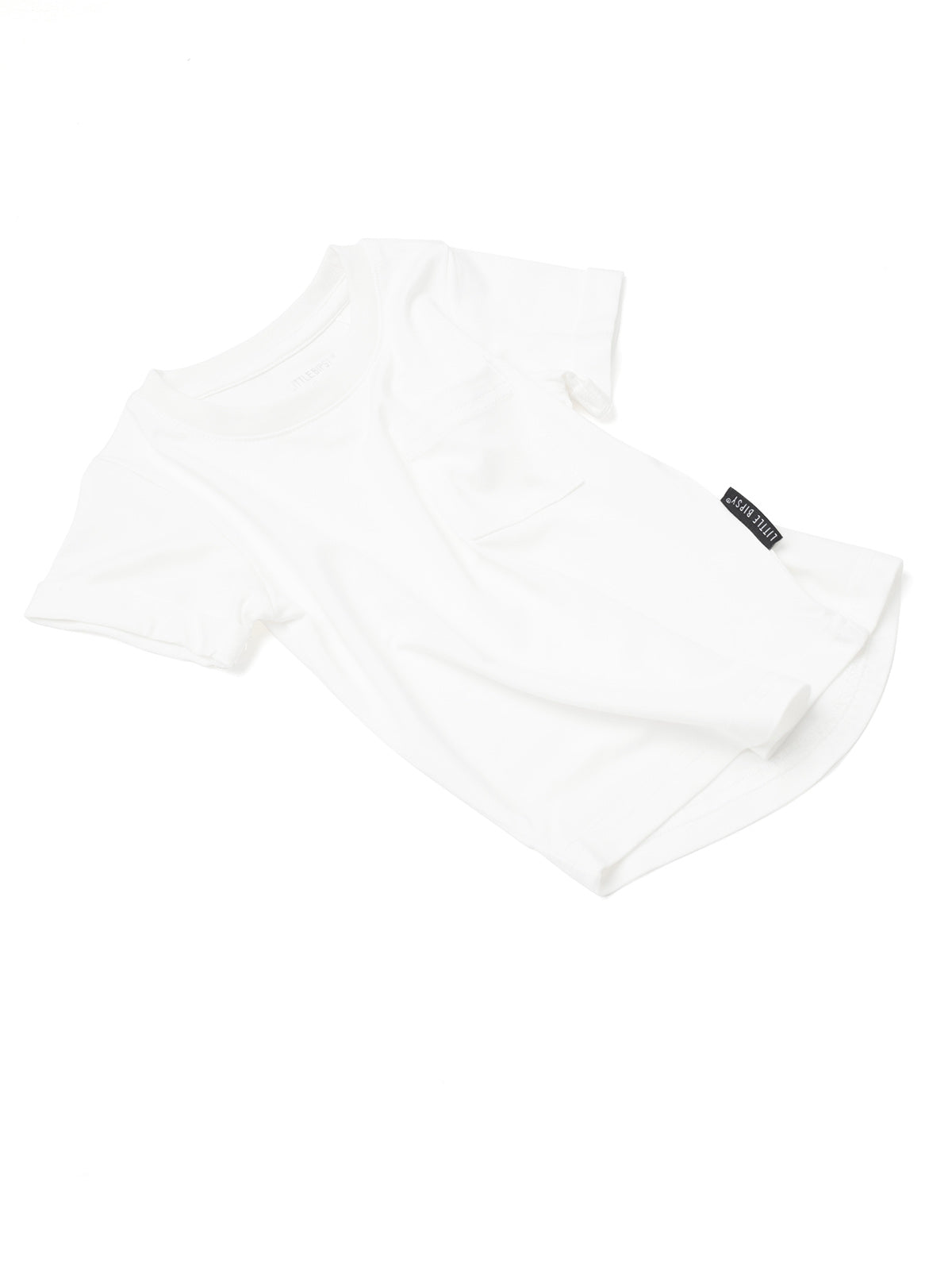 Eco-Friendly Bamboo Pocket T-Shirt for Men | Soft Organic Cotton Crewneck Tee | Casual Wear & Layering Essential