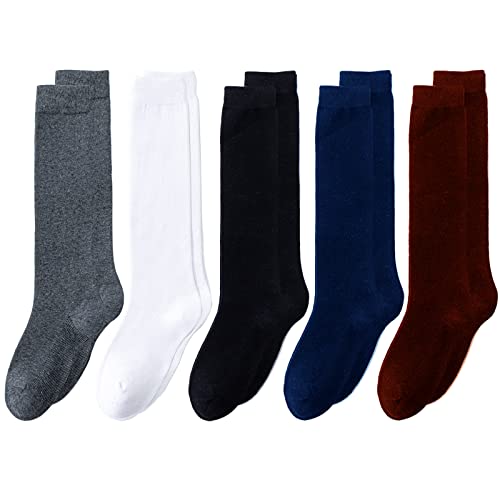 Black+white+charcoal+navy+burgundy, 5 Pairs