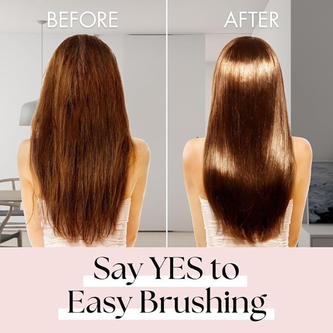Lily England Detangling Hair Brush for All Hair Types - Kids & Women - Pain-Free Styling at Home