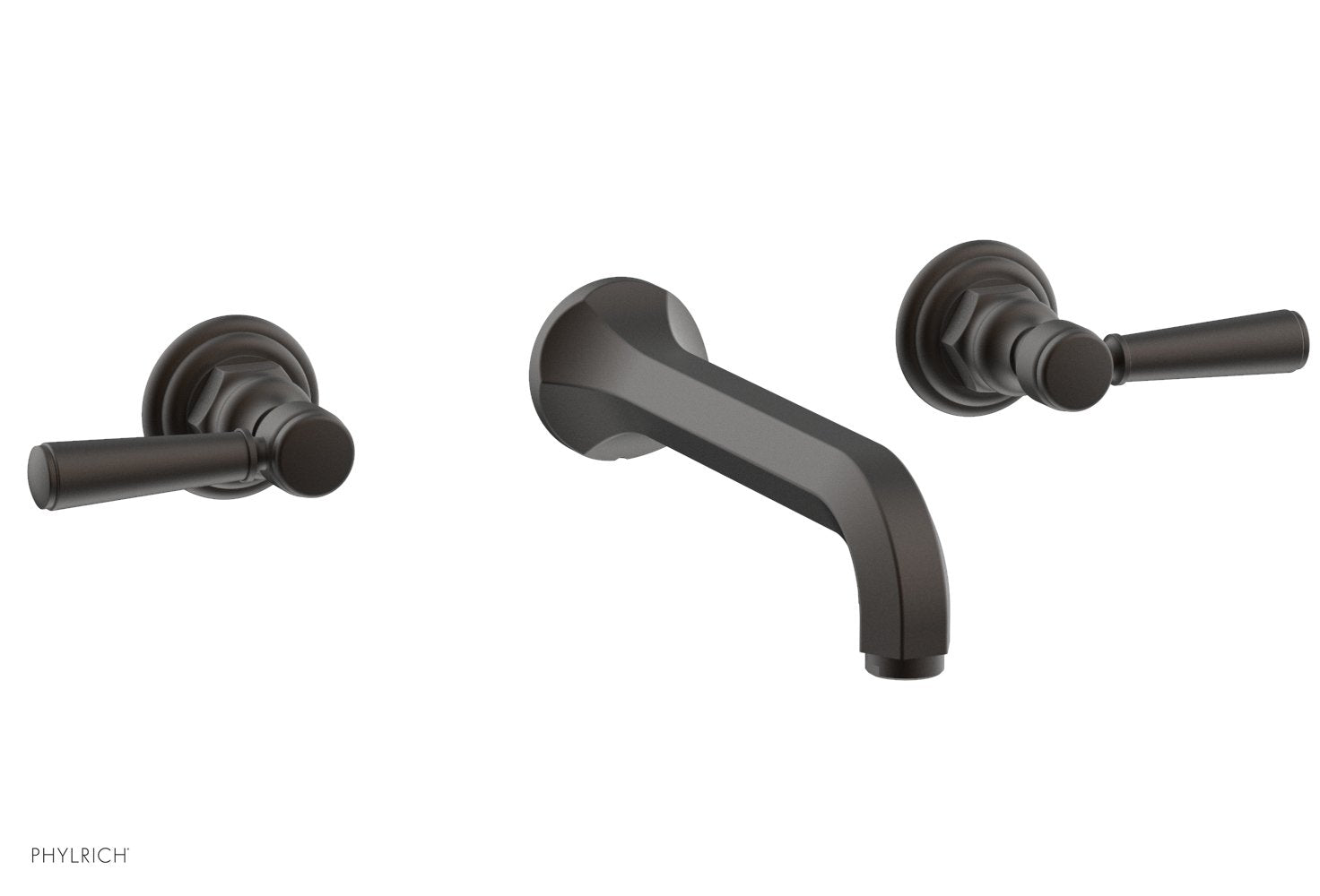 HEX Traditional Wall Mounted Lavatory Sink Set 500 12 - Perfect for Bathroom, Powder Room & Guest Bathroom Renovation