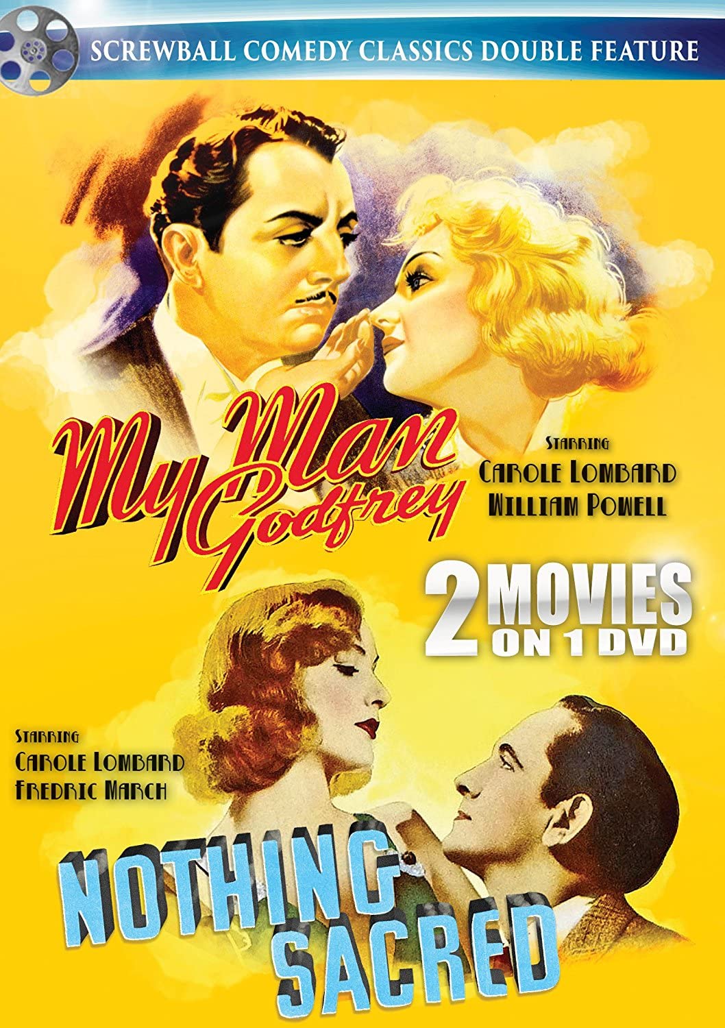 Classic Screwball Comedy Movies: My Man Godfrey & Nothing Sacred - Perfect for Movie Nights & Vintage Film Collections