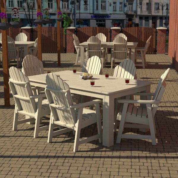 Muskoka 7-Piece Outdoor Bistro Dining Set - Patio Garden Cafe Table and Chairs for Backyard, Deck, Poolside & Balcony