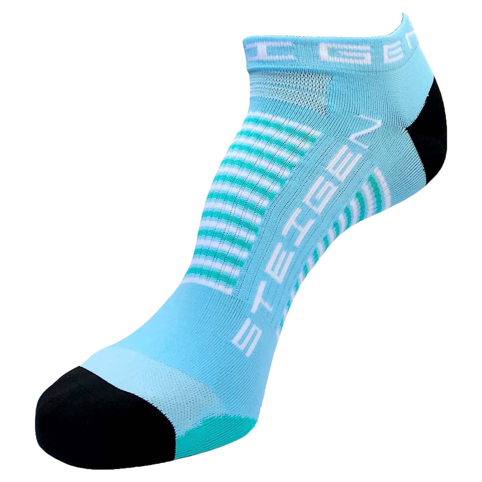 Baby Blue Zero Running Socks for Men & Women - Ultra Lightweight Non-Slip Athletic Socks for Running, Gym, Yoga & Everyday Wear