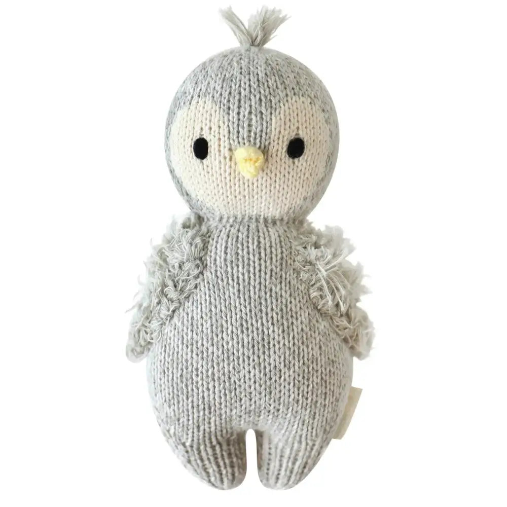 Cuddle + Kind Hand-Knit Baby Penguin Plush Toy - Soft & Huggable Stuffed Animal for Kids, Babies & Toddlers - Perfect for Cuddling, Gifts & Nursery Decor